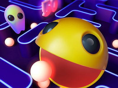 Pacman c4d pacman