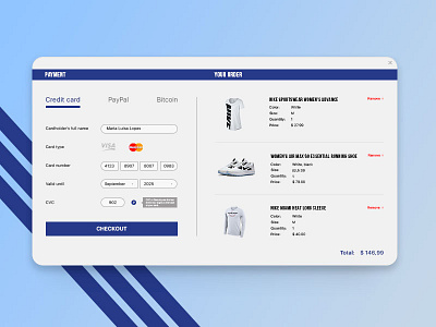 Checkout Dailyui002