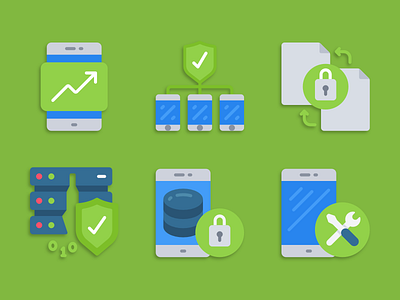 Mobile Device Management icons