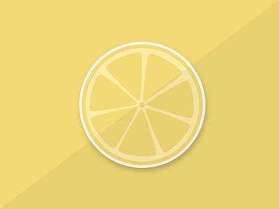 Lemon Sticker