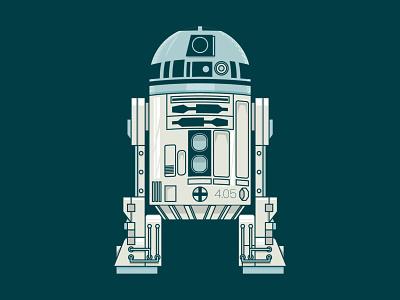 R2D2 - May the 4th be with you design fanart illustration maythe4th maythe4thbewithyou r2d2 star wars star wars day starwars vector vector art vector illustration