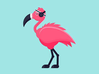 Flamingo flamingo illustration vector