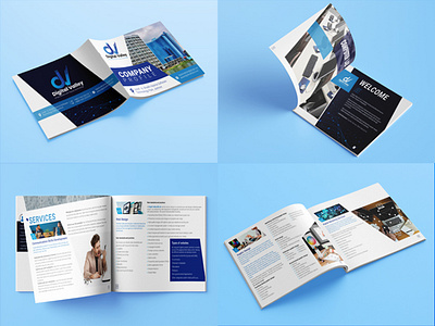 Company Profile Design branding design brochure design print design profile design