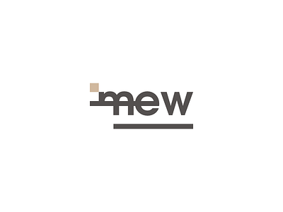 MeNew branding logo logotype typography