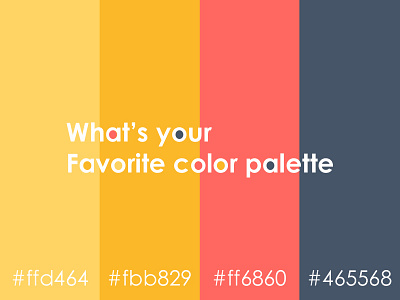 Favorite Color Palette