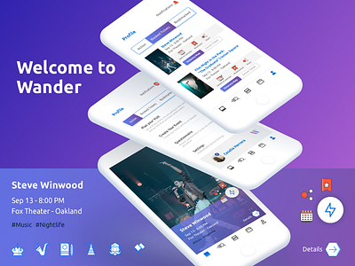 Wander App for Events