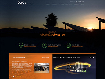 Odul Solar design energy solar website