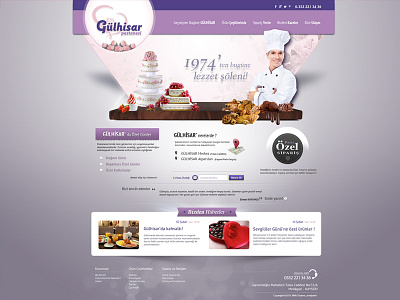 Gulhisar Website design pastisserie website