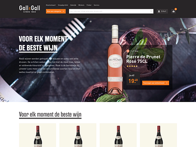 Wine seller hero hero landing page ui uidesign user interface ux web webdesign website wine winery