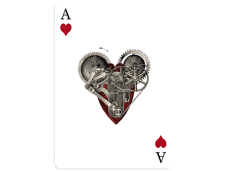 Ace of hearts ace animated gif art collage engraving gif graphic design illustration packaging playing cards playingcards poker