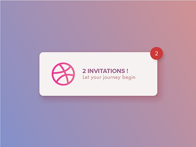 2x Dribbble invites ! invite