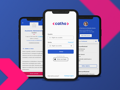 Catho App Redesign