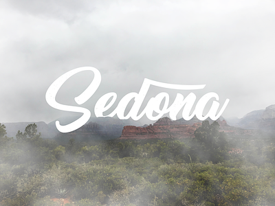 Sedona, AZ graphic design photography typography