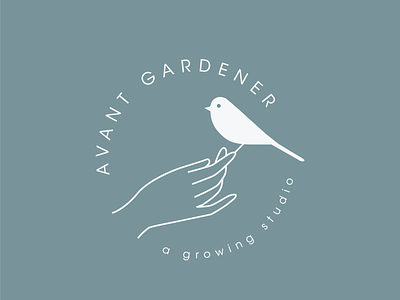 Avant Gardener Logo 1 avant garde branding design graphic design icon logo modern typography vector