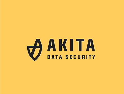 Akita Data Logo - 1 akita branding graphic design icon logo security logo vector