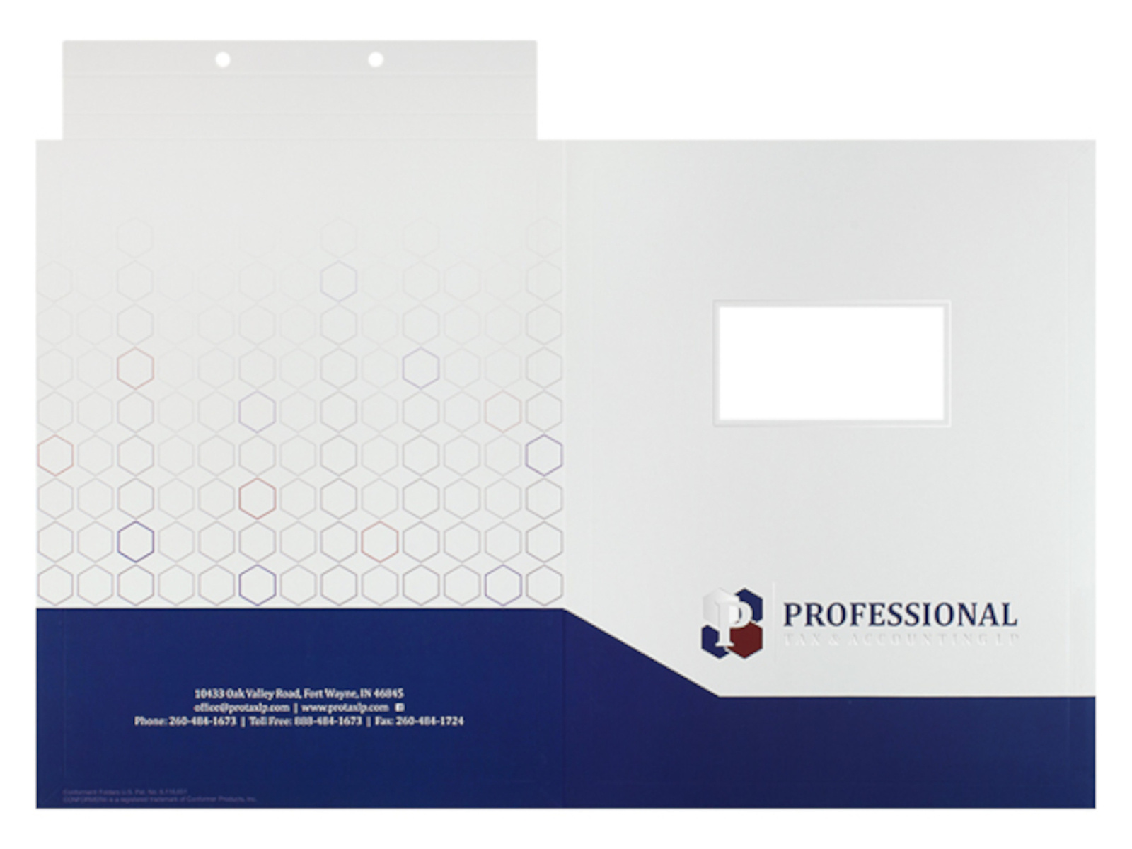 Tax Return Presentation Folders by Company Folders, Inc. on Dribbble