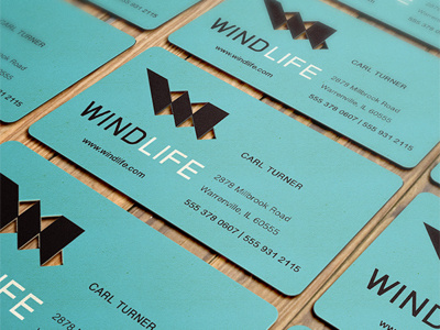 WindLife Business Card Design