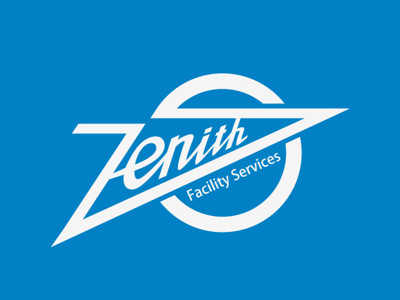 Zenith Services Logo Design blue blue logo graphic design logo logo design services z