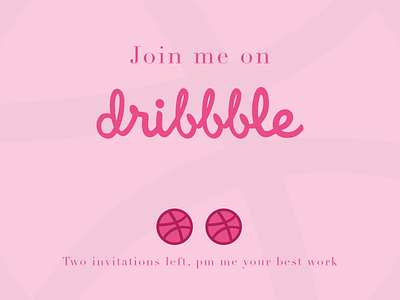 Need an invitation? dribbble invite nosebleed tickets