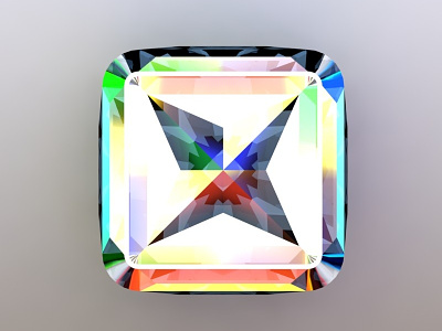 Diamond 3d app diamond icon ios iphone project secret