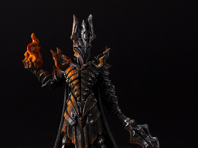 Painting Miniature - Sauron