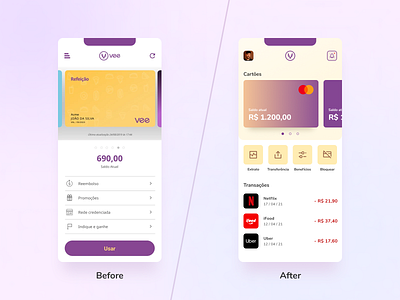 Concept payments control - Vee