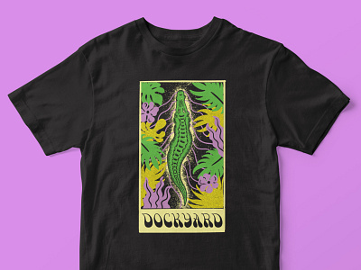 Alligator t-shirt design