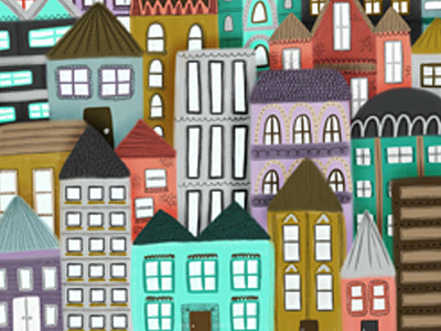 Houses Print