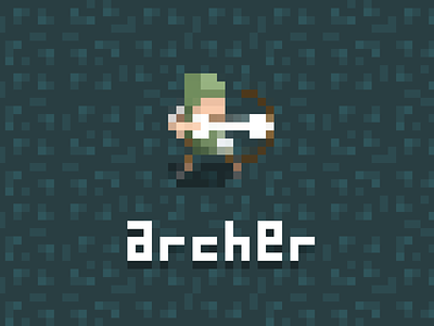 Archer art classes game pixel pixel art select