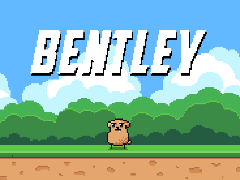 Introducing Bentley! art fighting game app game art game artist ios mobile mobile app pixel pixel art video game