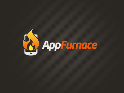 App Furnace identity logo orange white