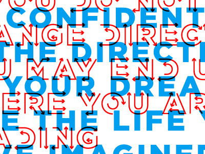 Direction type type typography