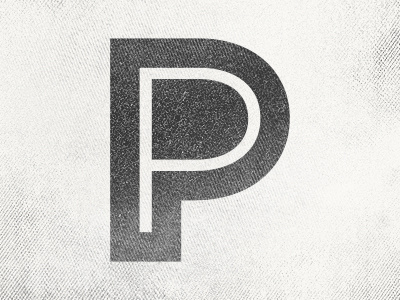 PP brand logo mark stamp type