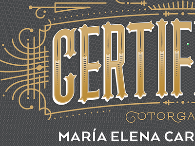 Vintage Font art deco certificate type typeface vintage