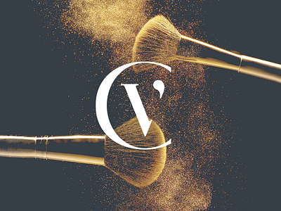 Carmen Villamizar Monogram cv fashion logo make up makeup monogram