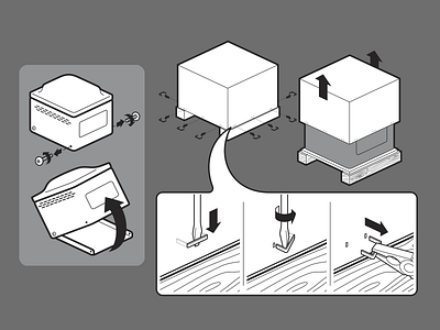 Instructional Illustrations ikea illustration instructions machine moniline vacumm