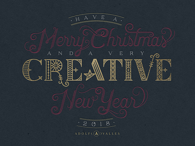 Happy Holidays!!! 🎄✨🎁⛄️🎆 🎉 christmas creative font lettering new year typography xmas