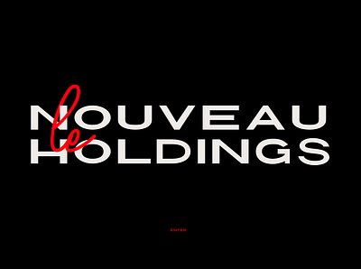 LNH logo teaser black business clean holding holdings logo logo design logotype red simple simple logo white