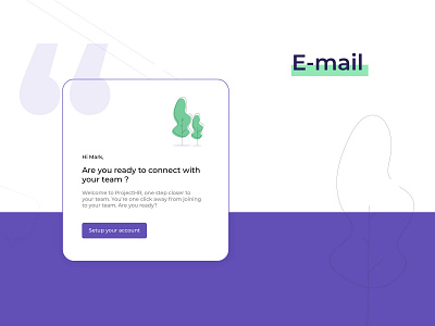 HR Tool Email invitation branding email email design hrtool human invitation page platform product saas ui ux uxui web