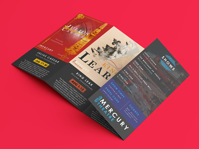 Shakespeare in the Park - Theatre Brochure Design (Print Design) booklet booklet design brochure brochure design cmyk design event poster graphic design indesign layout layout design poster design posters print print design print designer print document print layout shakespeare theater