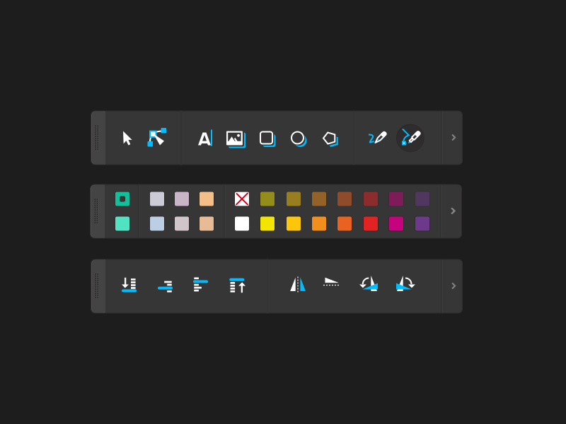 inkscape swatches