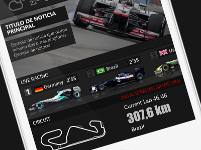 F1 2013 Live 24 App for iphone , ipad and android
