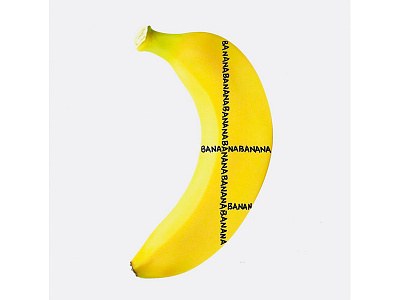 Hello Banana ✖️ De Stijl design graphic