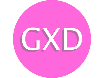 GXD Logo gxd logo logo design