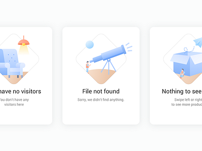Empty state app app design app designer empty illustration interface mobile screens state ui user