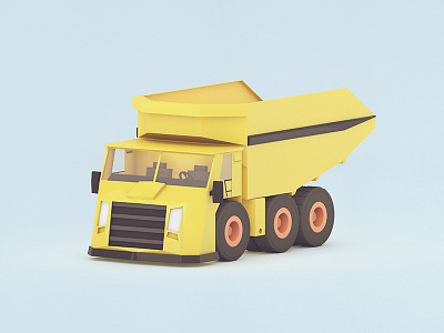 Dump Truck | Final Render