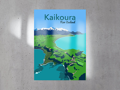 Travel Posters -  Kaikoura, NZ