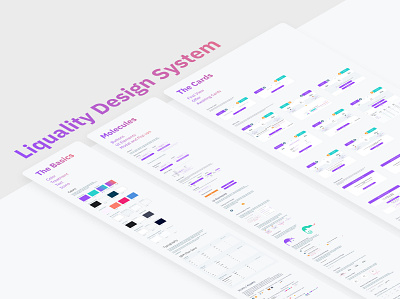 Liquality Design System amsterdam blockchain branding design designsystem digitalproductdesign experiencedesign productdesign ui uxboutique vector