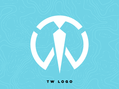 TW Logo branding flat logo design flat logos illustrator logo design professional logo t logo tw logo w logo