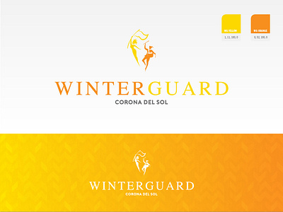 Winterguard - Logo brand dance logo 2d modern